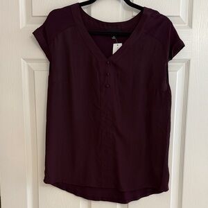Elegant Women's Purple Blouse